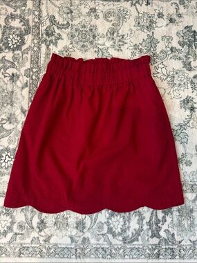 Red Gameday skirt